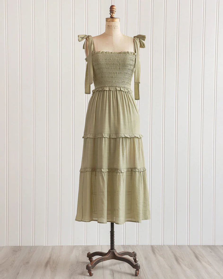 Dew on Grass Dress